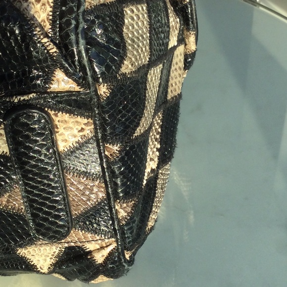 Dolce and Gabbana patchwork snakeskin Ms Curly bag - Picture 9 of 13